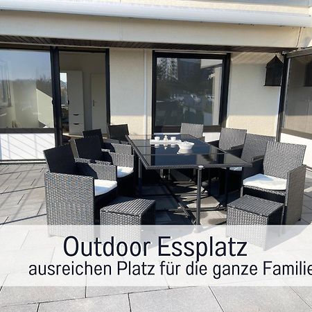 Penthouse - 3 Schlafzimmer- Sonnige Dachterrasse -Whirlpool & Alpenblick - Perfekt Fuer Romantik Oder Familienurlaub Mit Kind, Hund Willkommen - By Ferienwohnenamsee - Uberlingen Buitenkant foto