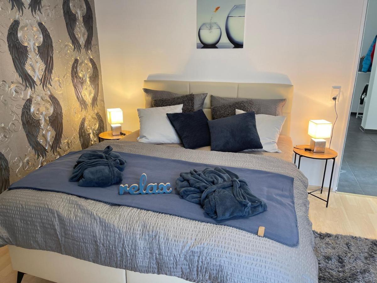 Penthouse - 3 Schlafzimmer- Sonnige Dachterrasse -Whirlpool & Alpenblick - Perfekt Fuer Romantik Oder Familienurlaub Mit Kind, Hund Willkommen - By Ferienwohnenamsee - Uberlingen Buitenkant foto
